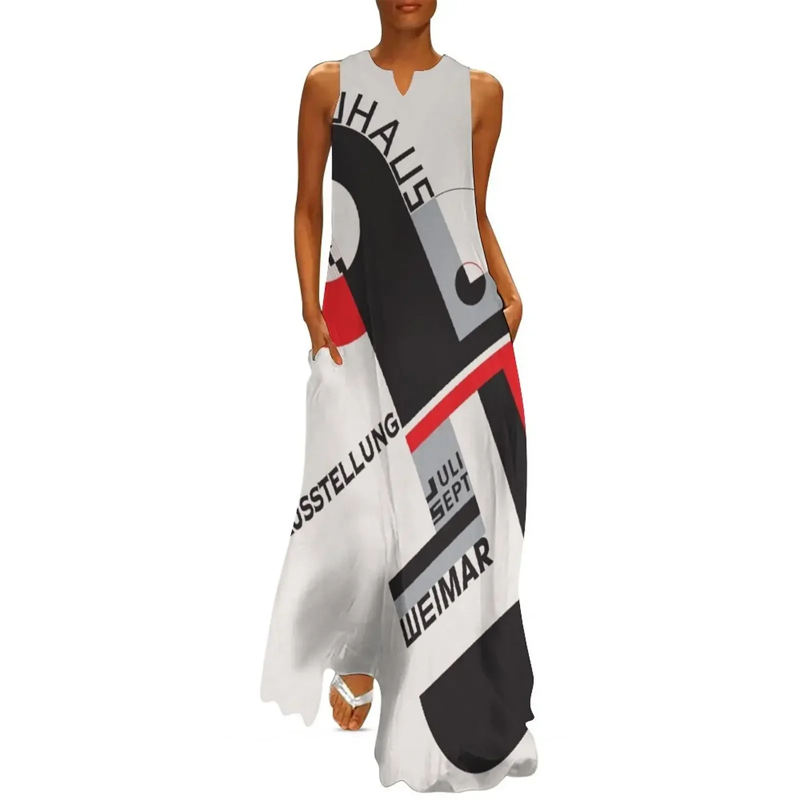 

Bauhaus#6 Long Dress dresses summer elegant women's dresses for wedding women's elegant loose dresses Dress