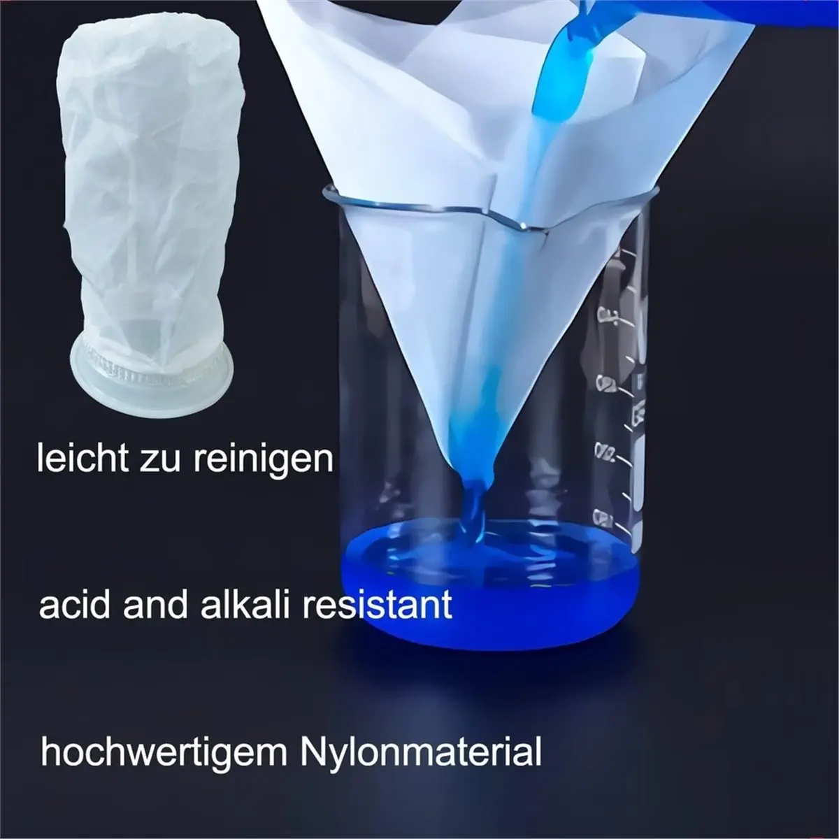 Home Tool IBC Water Tank Breathable Nylon Filter Multifunctional Rain Water Filter for Venting Ton Bucket Plastic Cover 2 Pieces