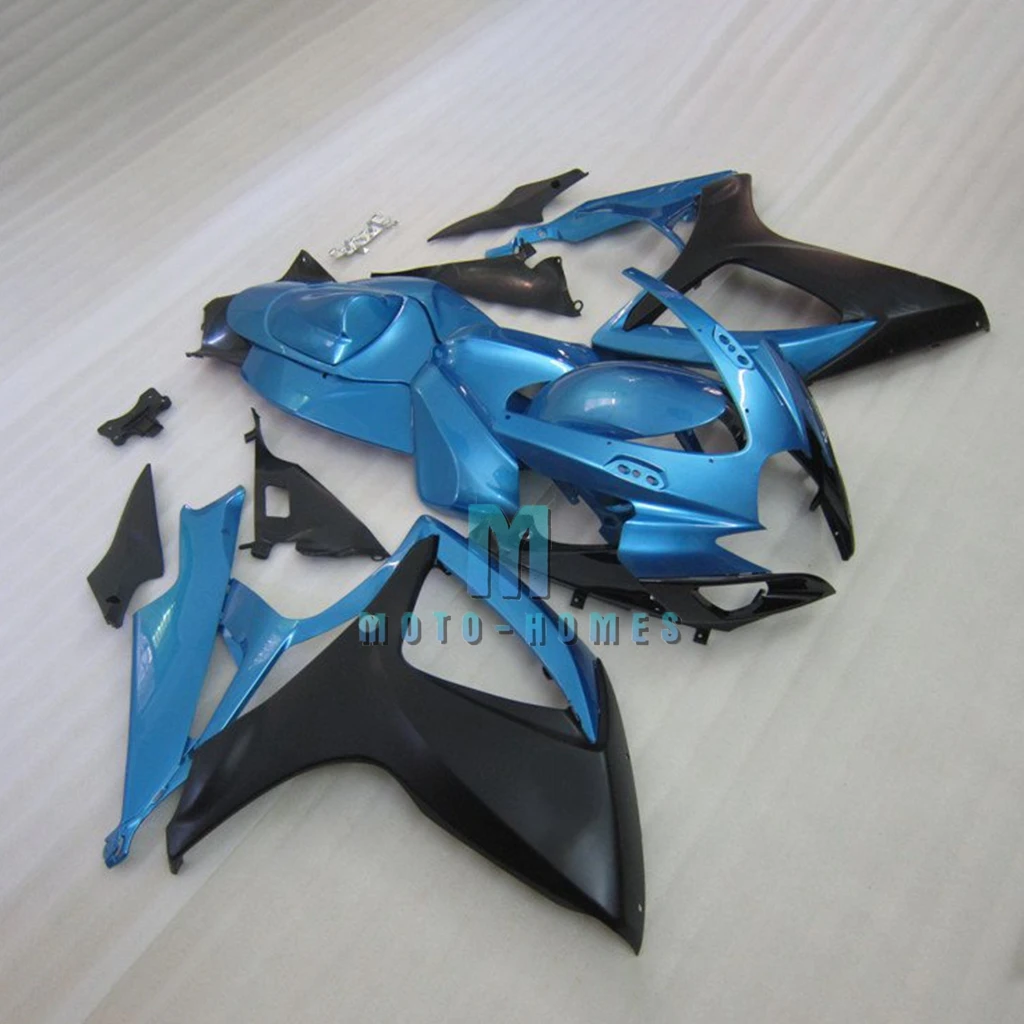 Prime Injection Fairing Kits for GSXR600 GSXR750 2006 2007 K6 GSXR 600 750 06 07 K7 ABS Plastic Motorcycle Rebuild Blue