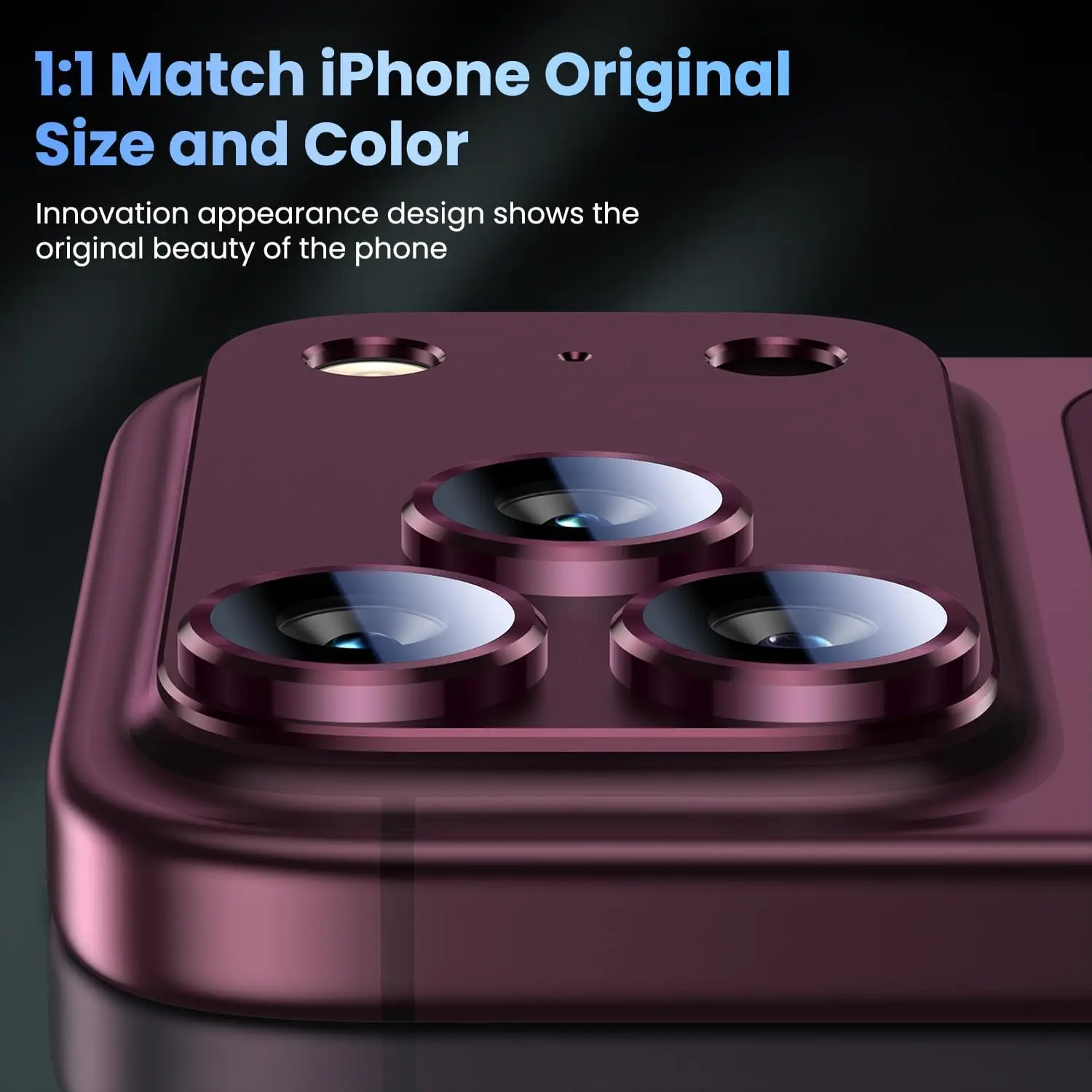 Metall-Kameraobjektivschutzabdeckung für iPhone 18 Pro Max 17 Air 17E 16E 16 Plus 15 14 13 18Pro 17Pro Handy-Schutzzubehör – Detail 4