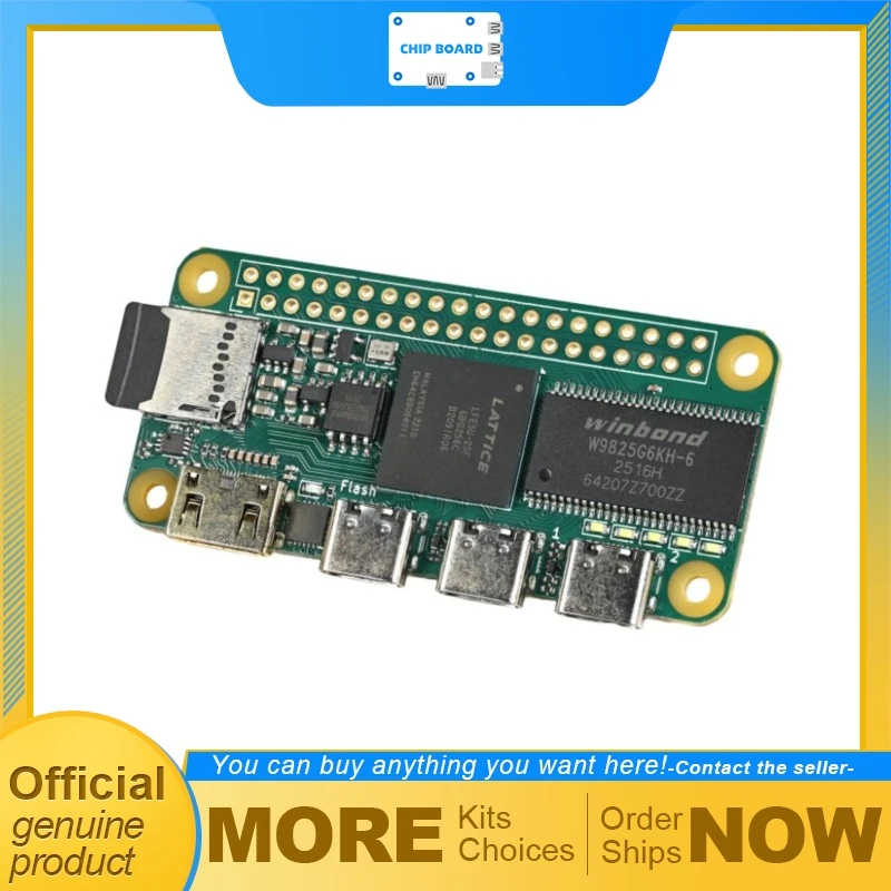 CrowdSupply Icepi Zero FPGA Board, Compact Programmable Logic Development Module for Makers