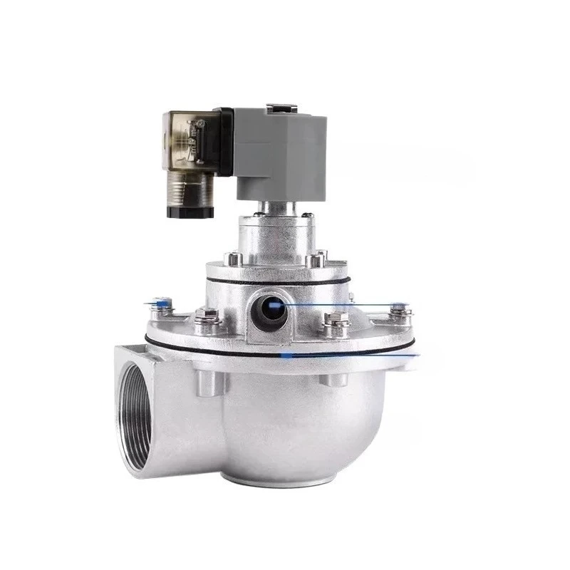For Bag Filter DMF-Z-20/25 Solenoid Valve Pulse Valve 1 Inch High Prototype Submerged Right Angle Type