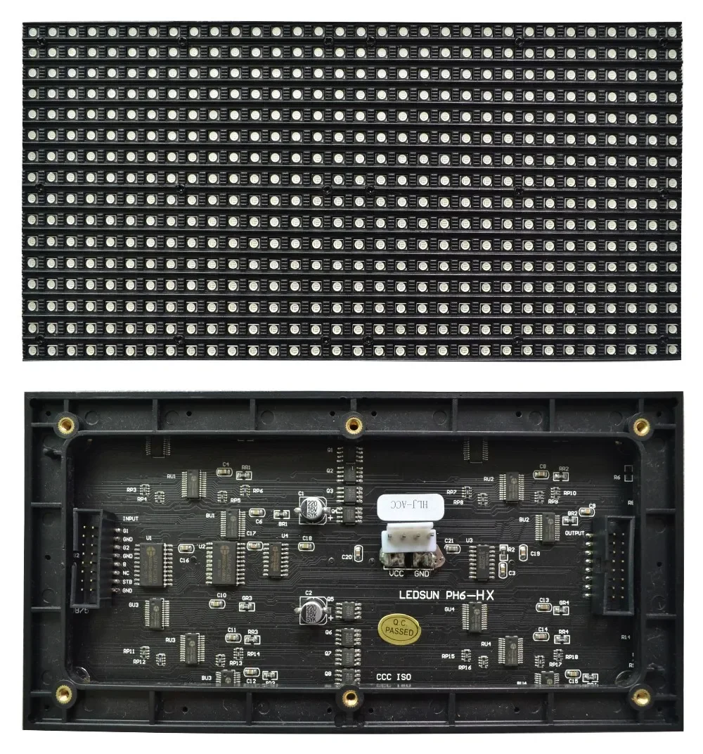 Led matrix indoor P6 led module 32*16dots SMD full color 192X96mm full color led matrix panel matrix