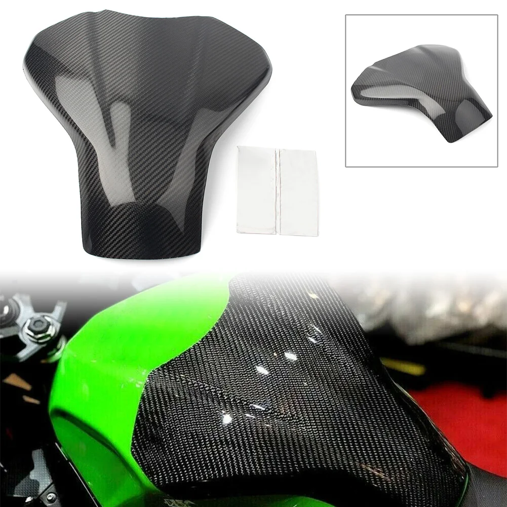 Motorcycle Pre-Preg Carbon Fiber Fuel Gas Tank Cover Fairing Protector For KAWASAKI Ninja 400 EX400 2018 2019 2020