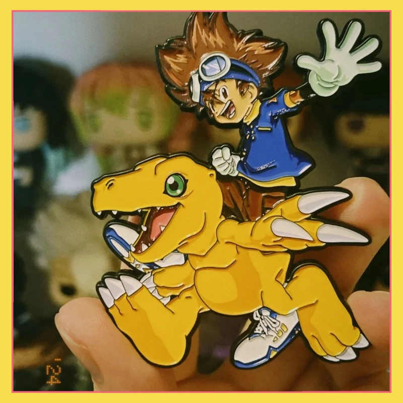 

Anime New - Kep Digimon Medal Anime Second Creation Peripheral Cartoon Cute Creative Gift