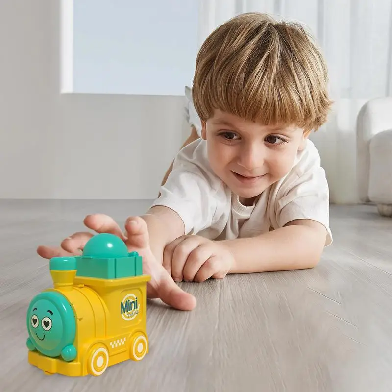 Toddler Pull Back Car Toys Press And Go Train Mini Train Toy Race Car Toy Vehicle Toy For 4-6 Boys Kids Children Birthday Game