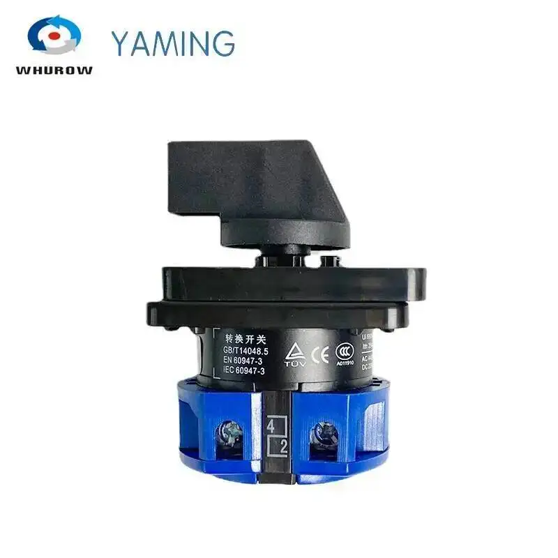 Yaming Electric LW26-25/1M Changeover Rotary Cam Gear Switch 25A One Pole With Waterproof Enclosure YMW26 LW28