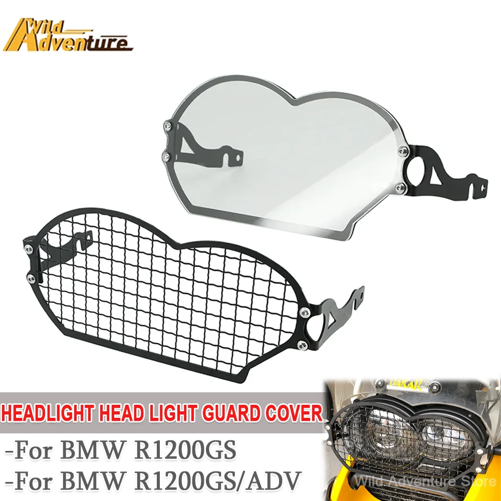 

For BMW R1200GS Adventure GS1200 R1200 GS/ADV 2004-2012 Headlight Guard Protector Cover Motorcycle Head Light Protection Grill