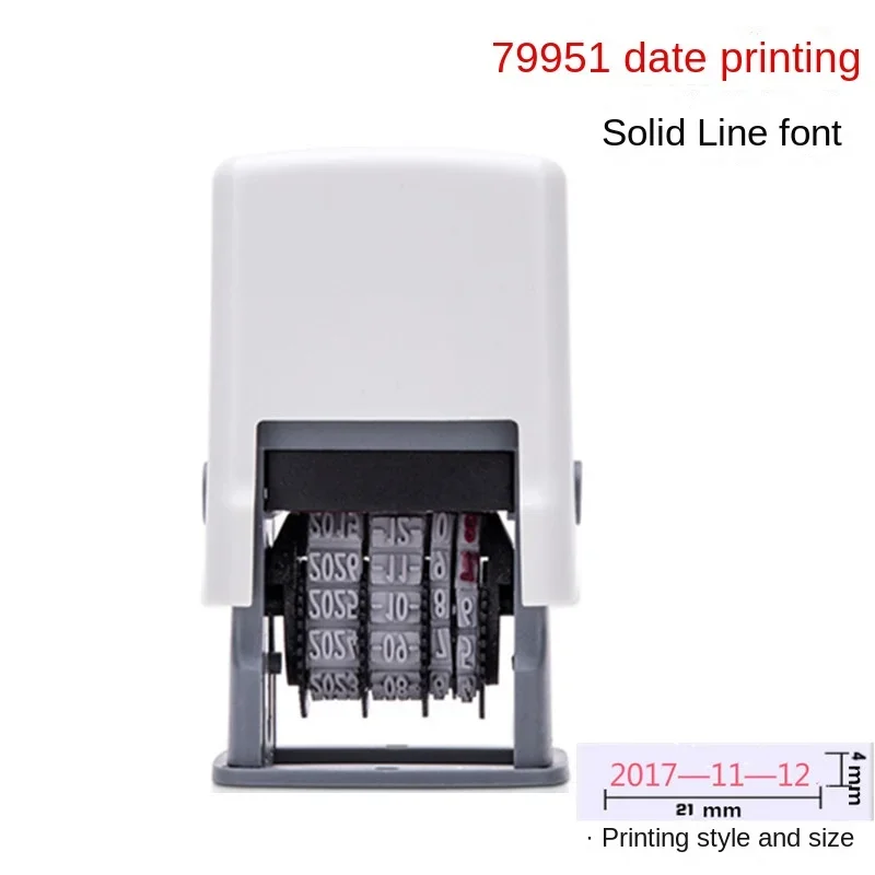 New Small Date Printing Manual Marking Machine Marking Production Date Time Stamp Adjustable Date Printing Machine Small Stamp