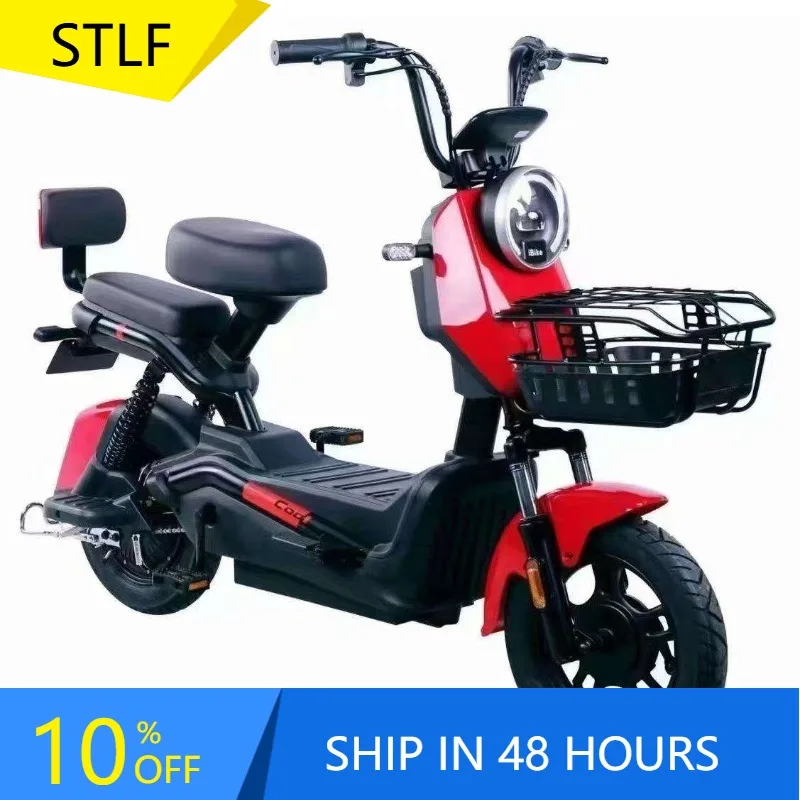 Zuimi High-end China Wholesale Electric Bicycle 1000W Takeout Ebike Electric Bike 2 Seat Scooter