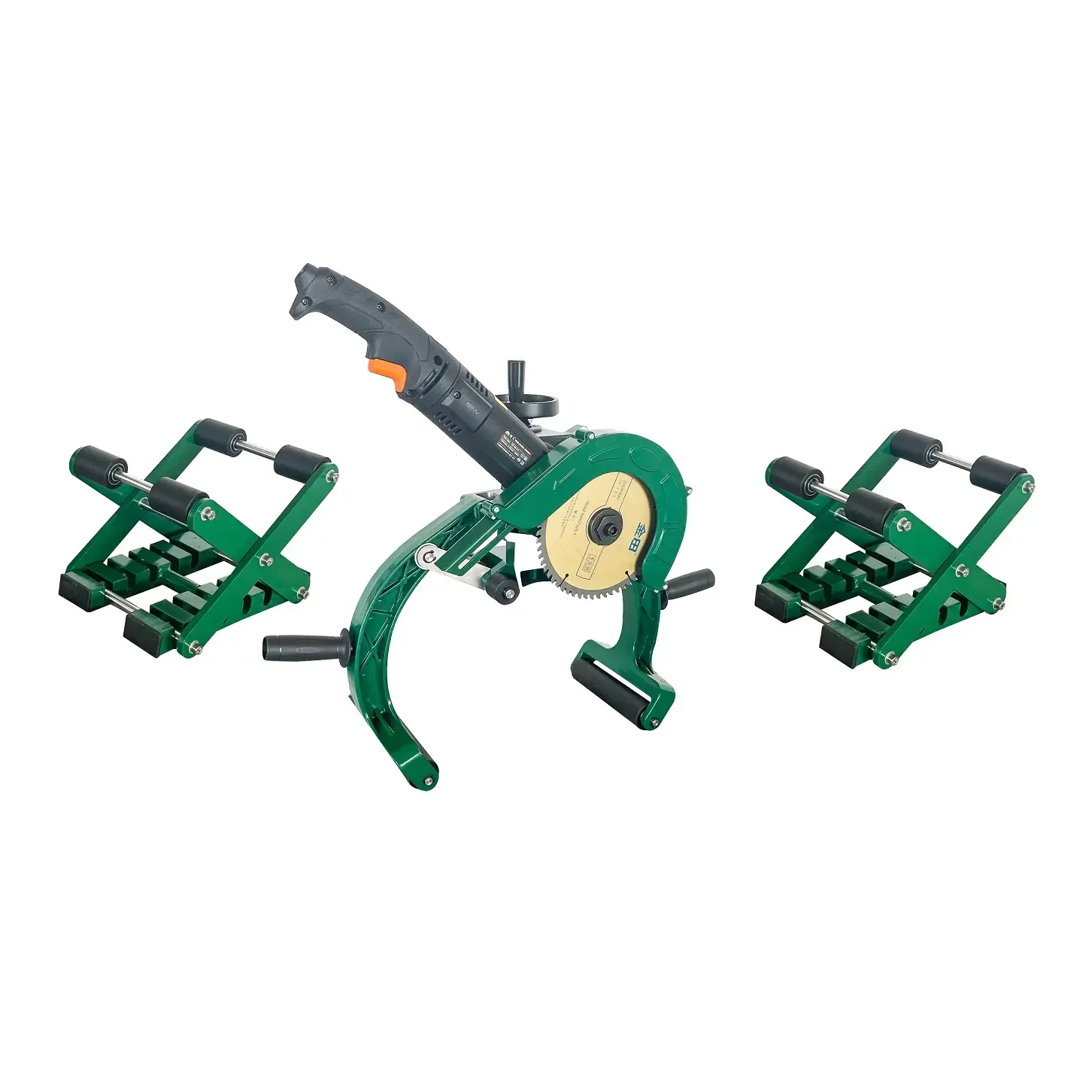 เครื่องตัดไฟฟ้าแบบใหม่สำหรับท่อ PE ขนาด 160 มม. ถึง 400 มม. พร้อมส่วนประกอบปั๊มหลัก