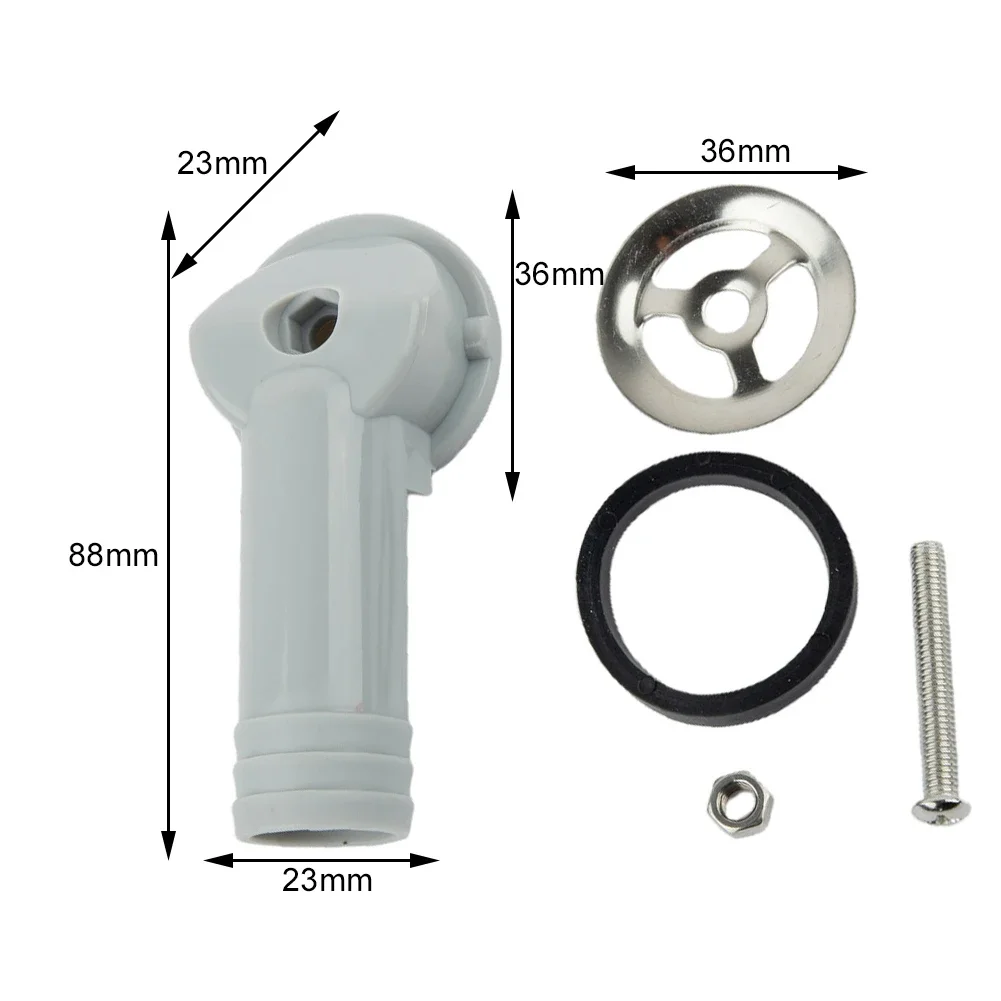 1pcs Brand New Waste Overflow Tap Kitchen Sinks Seal Waste Bung Spares Kitchen Sink Overflow Pipe Overflow Tap