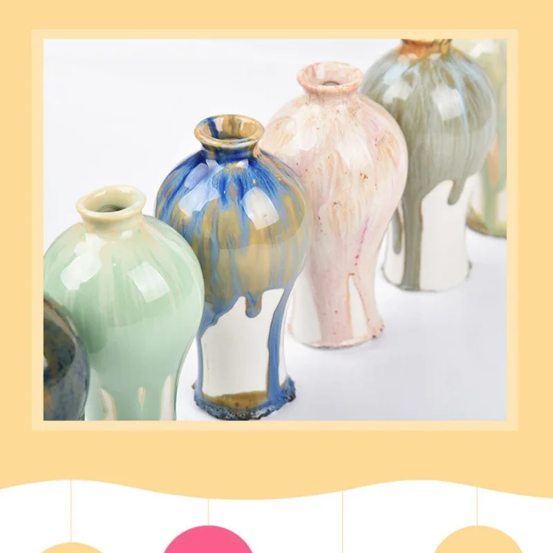 300ml Ceramiczna glazura kompozytowa Średnia temperatura 1180-1250 stopni Art Flower Glaze Ceramika Polimerowy pigment barwiący