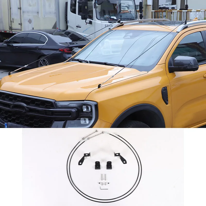 

Для Ford Ranger 2023-2024: Защитные тросы из нержавеющей стали для преодоления препятствий и бездорожья, автомобильные аксессуары