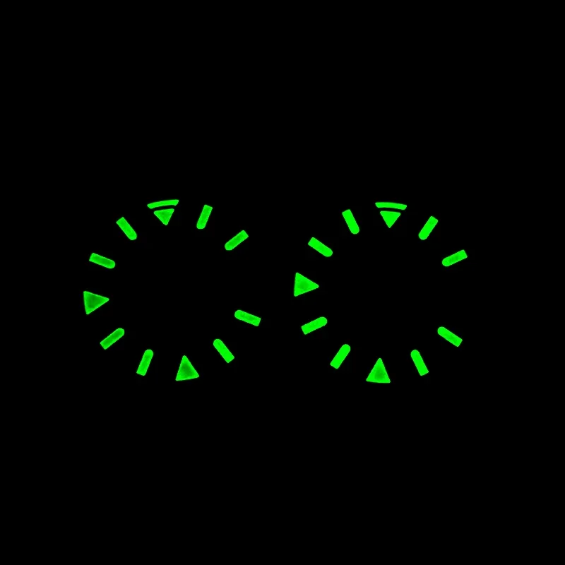28.5 مللي متر ساعة الطلب مع C3 الأخضر مضيئة لحركة NH36 صالح SKX007 6105 SKX009 SRPD التونة الوحش السلاحف الرجال ساعة أجزاء