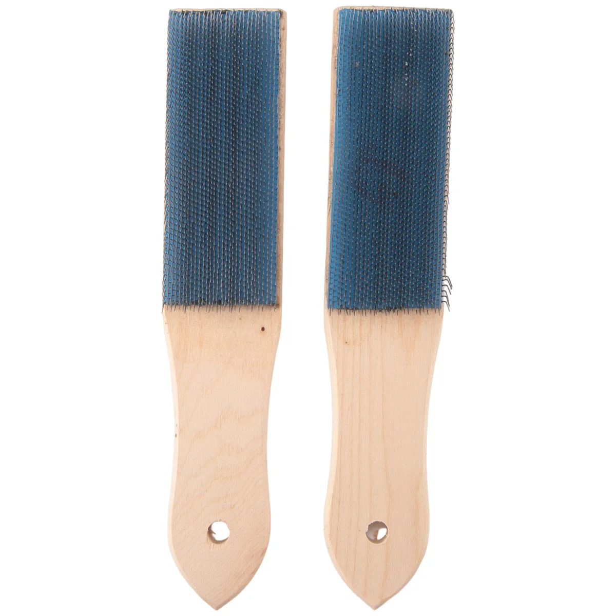 AA91 File Card Brush Steel Card File Brush Cleaner Remove Chip Metal Bits Cleaning 8.26 Inch Length, 2 Pieces