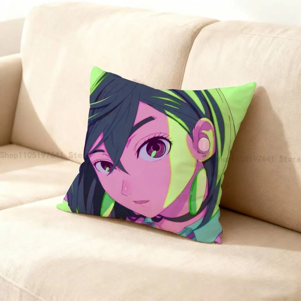 

Anime D-Dandadan Okarun Pillow Case For Sofa Decor Car Office Room Printing Cushion Cover Decorations and Protector