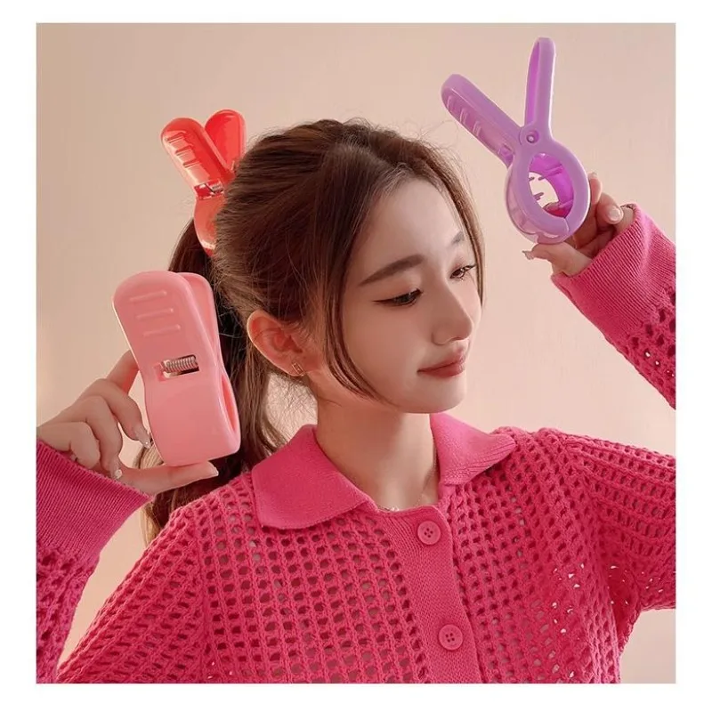 Cosplay Haai Haar Clip Volwassen Kind Rode Paardenstaart Haarspeld Mode Koreaanse Haar Klauw Hoofddeksels Accessoires Cadeau Kleurrijk Schattig Arrietty