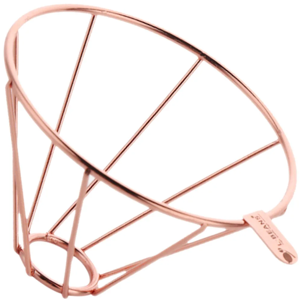 

Coffee Filter Rack Metal Filters Holder Reusable Cone Drip Stainless Basket Brewing