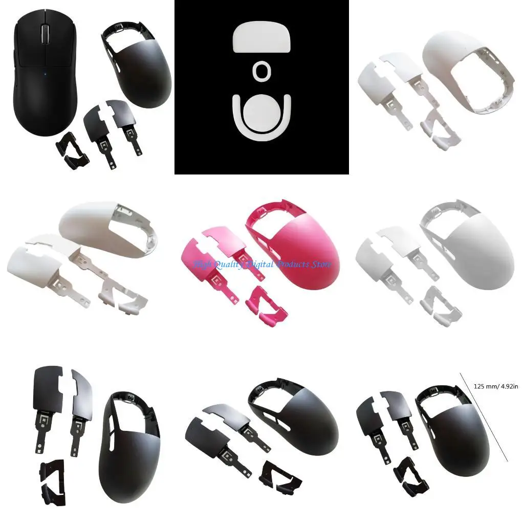 

U2JE Mice Top Shell Left/Right Side Case Mice Shell for GProX Superlight2 Mice