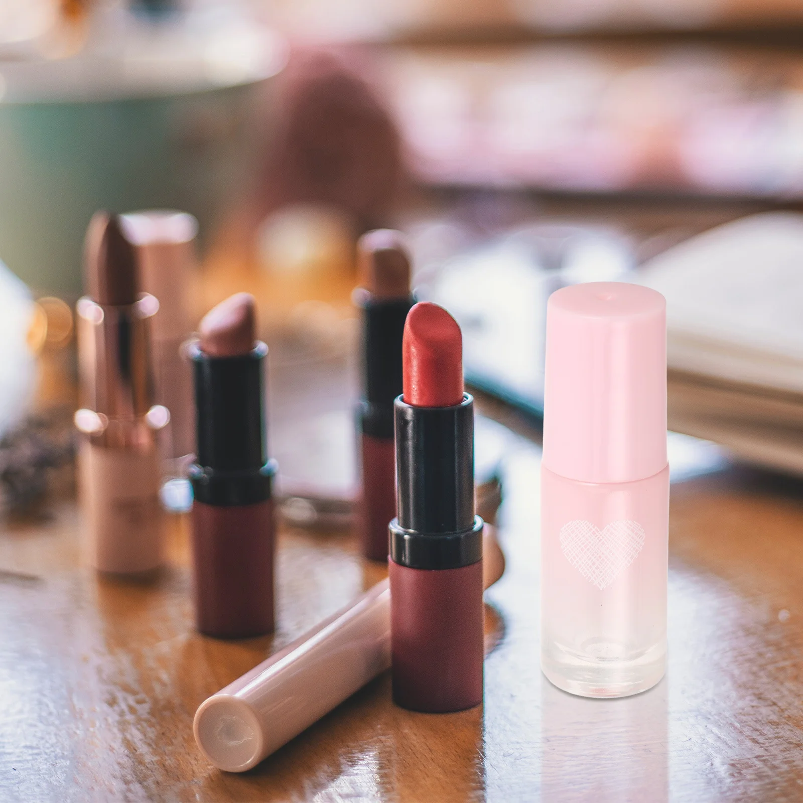 5Ml Empty Roller Bottles Portable Glass Container For Essential Oils Perfume Travel Refillable Leakproof Scent Dispenser