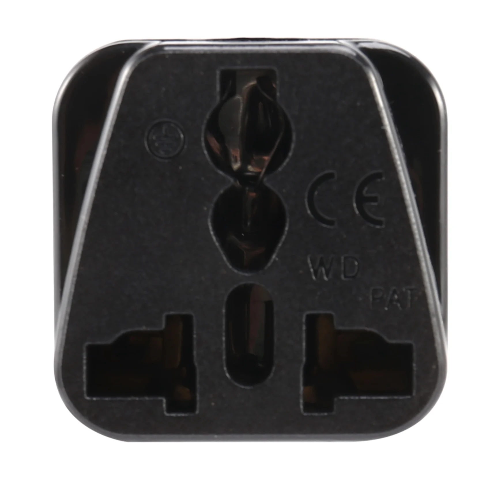 IEC 320 C14 to universal Female Power Adapter AC Power Plug Connector, Black HOT