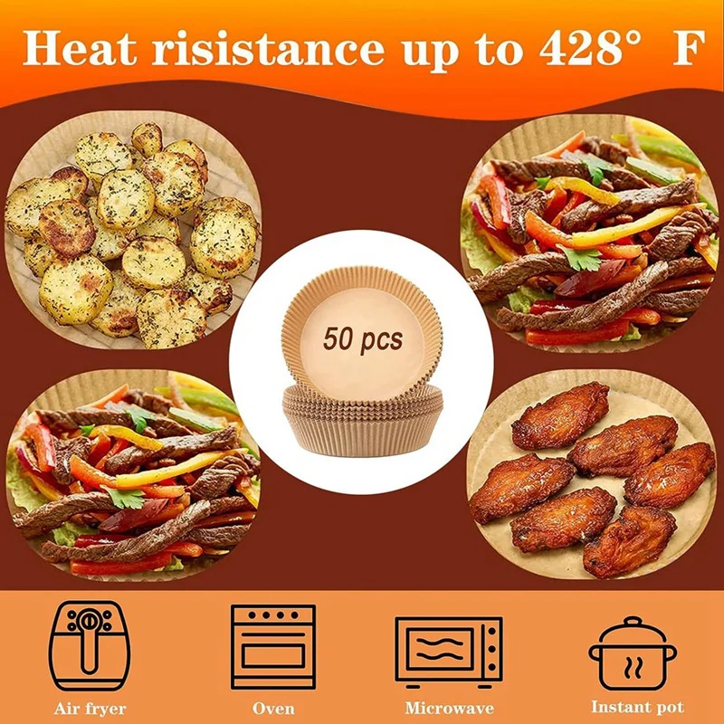 Set di accessori per friggitrice Airfryer accessori per friggitrice ad aria calda da 8 pollici XXL per friggitrici oltre 4.6 litri