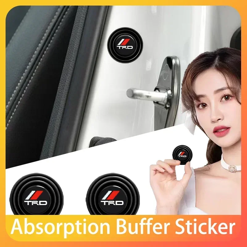 

Car Door Shock Absorbing Cushion Bumper Pads Auto Accessories For TRD TOYOTA Crown Corolla Prada Alphard Yaris Vitz Camry GT86