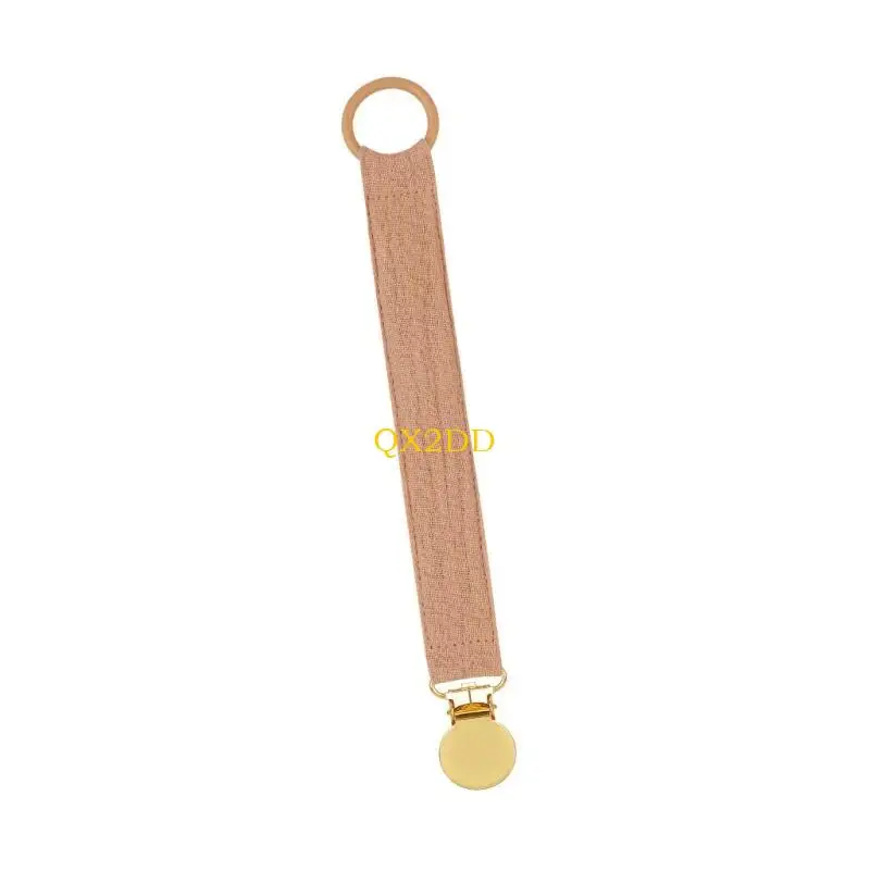 

QX2D Stylish Pacifier Chain for Baby, Infants Soothing Toy Lanyard Rope Anti Fall Strap Belt Shower Present for Home Daily