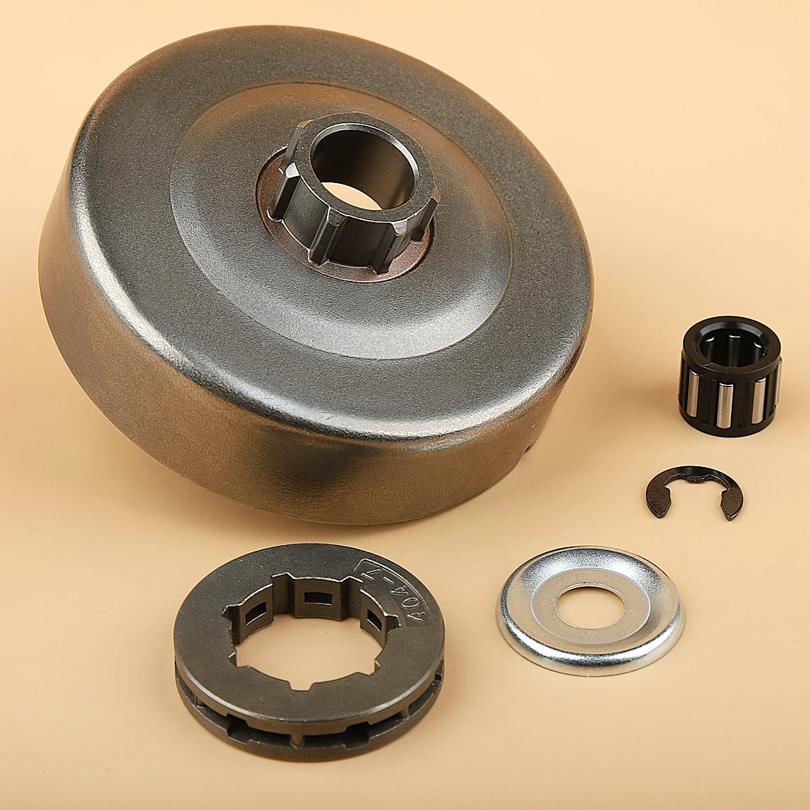 .404 Kit de piñón de llanta de tambor de embrague para Stihl MS661 MS660 066 MS640 064 piezas de repuesto de motosierra motosierra gasolina б osnowieла
