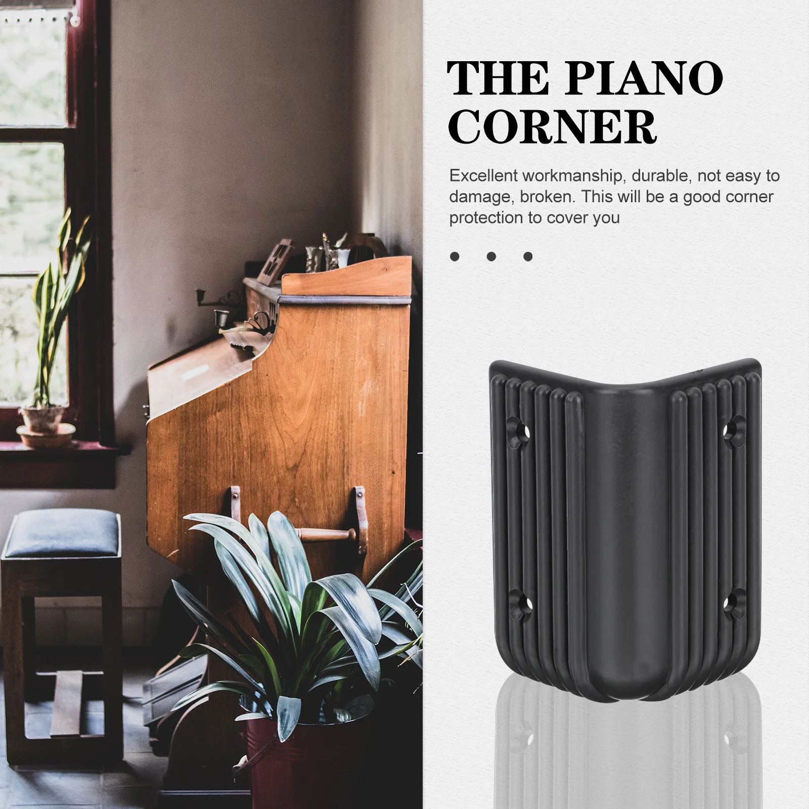 10 قطعة واقي زوايا مكبر الصوت زوايا واقية بلاستيكية مضادة للتصادم لخزائن مكبر الصوت واقيات زوايا الأثاث