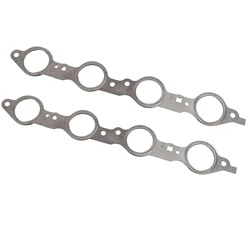 Exhaust Manifold Header Gaskets 12617944 for Cadillac LS1 LS3 LQ4 LM7 4.8 5.3 5.7 6.0 6.2 Car Accessories