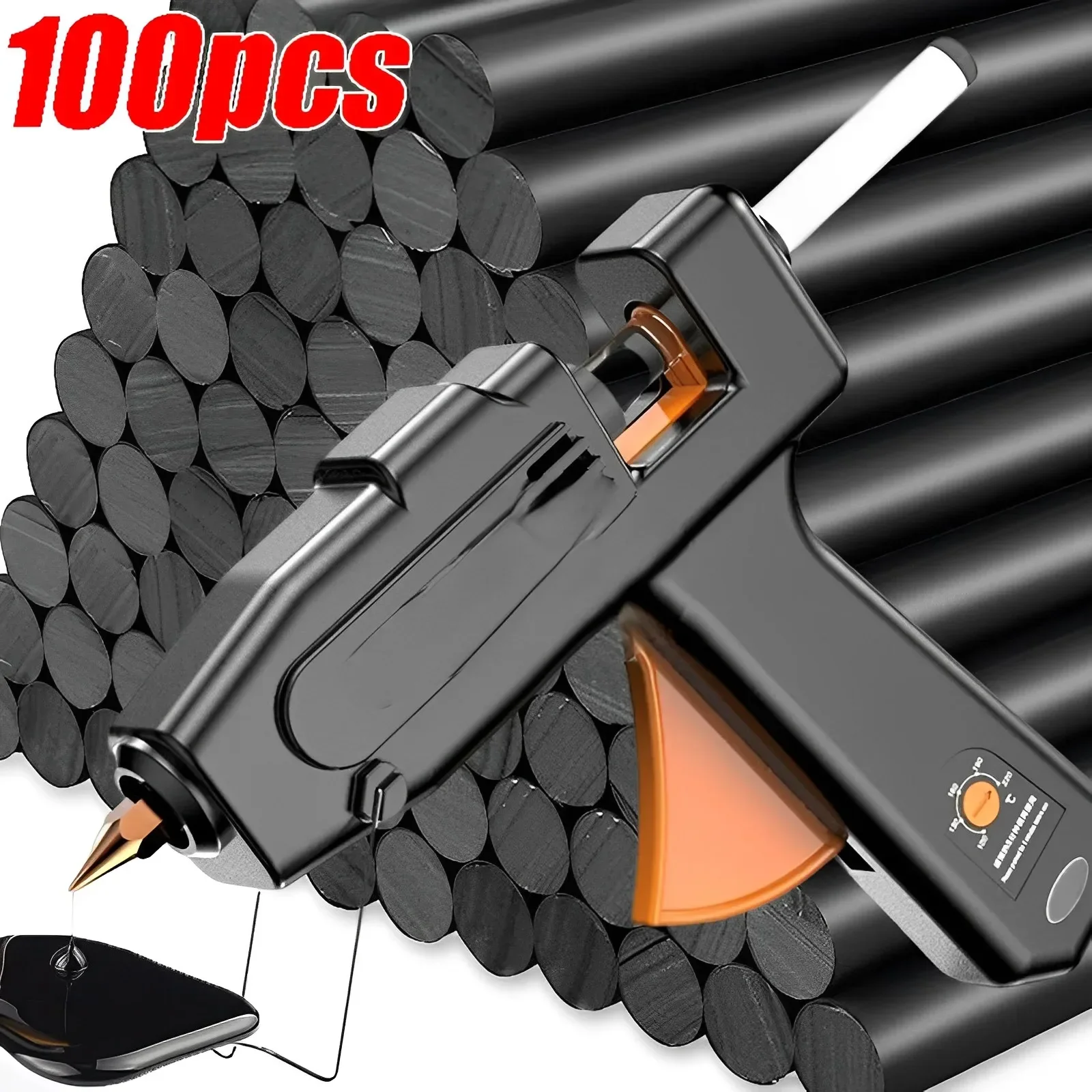 1/10PCCar Hot Melt Glue Sticks Body Dent Repair Strong Adhesion Puller Tools Hot Melt Glue Stick Paintless Removal Repair Strips