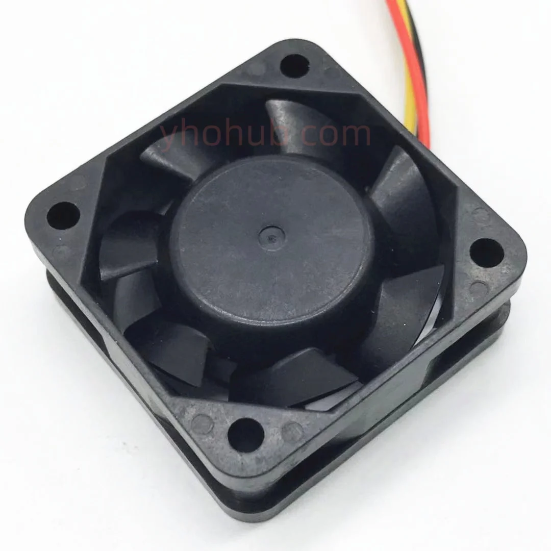 SANYO DENKI 109P0424H7D16 DC 24V 0.08A 3-Wire 40x40x15mm Server Cooling Fan