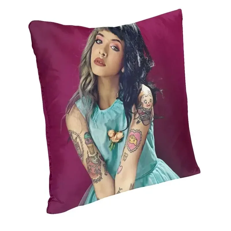 Music Singer Melanie Martinez Cushion Cover Sofa Decoration Electronic Pop Music Square Throw Pillow Case Pillowcases 35/40/45CM