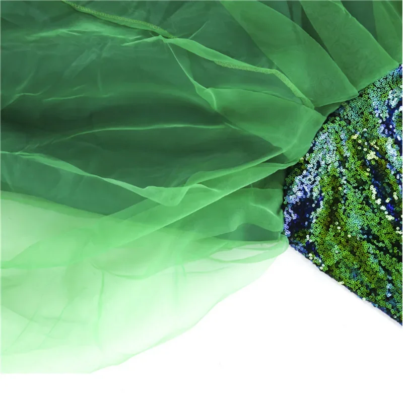 Halloween Christmas cosplay costume mermaid half body and fish tail