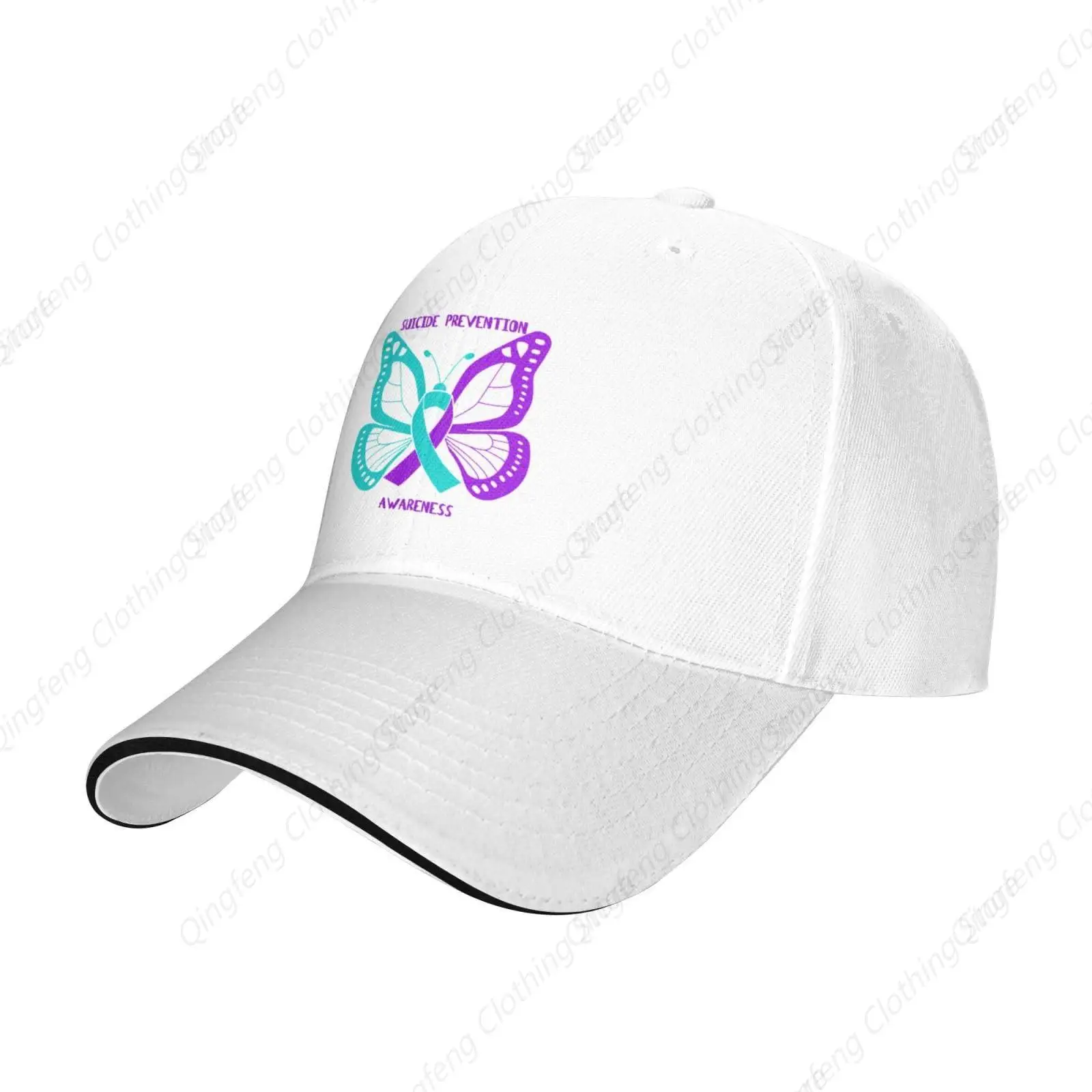 Casquette de baseball réglable pour hommes et femmes, sports CasAdvantages, chapeau de camionneur de loisirs, blanc