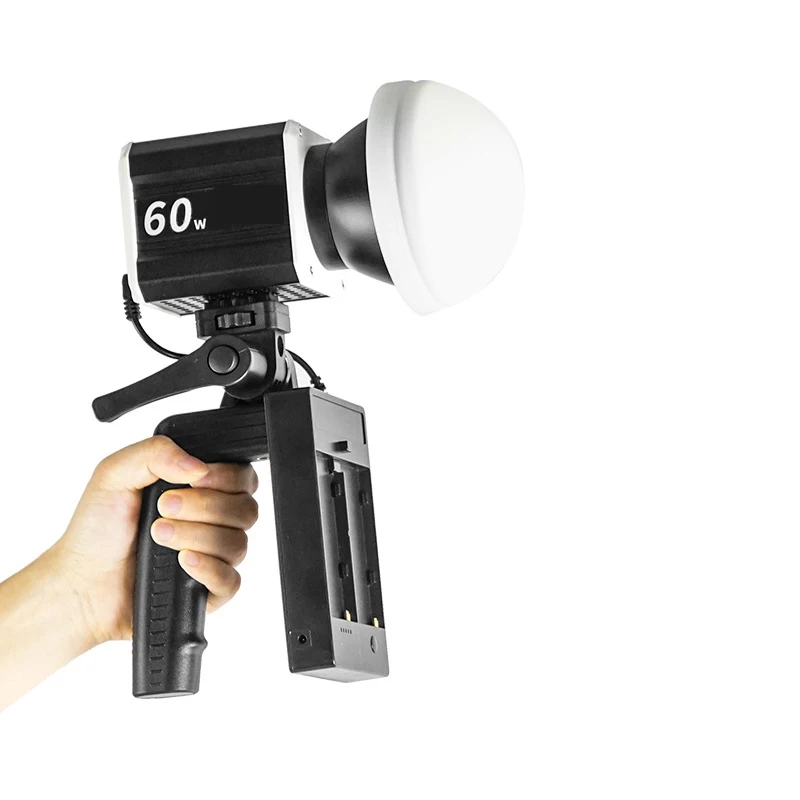 

Трехцветная фотография Φ 60W COB, фотография 2800K-6800K для прямой трансляции, домашняя студия, коммерческая фотография