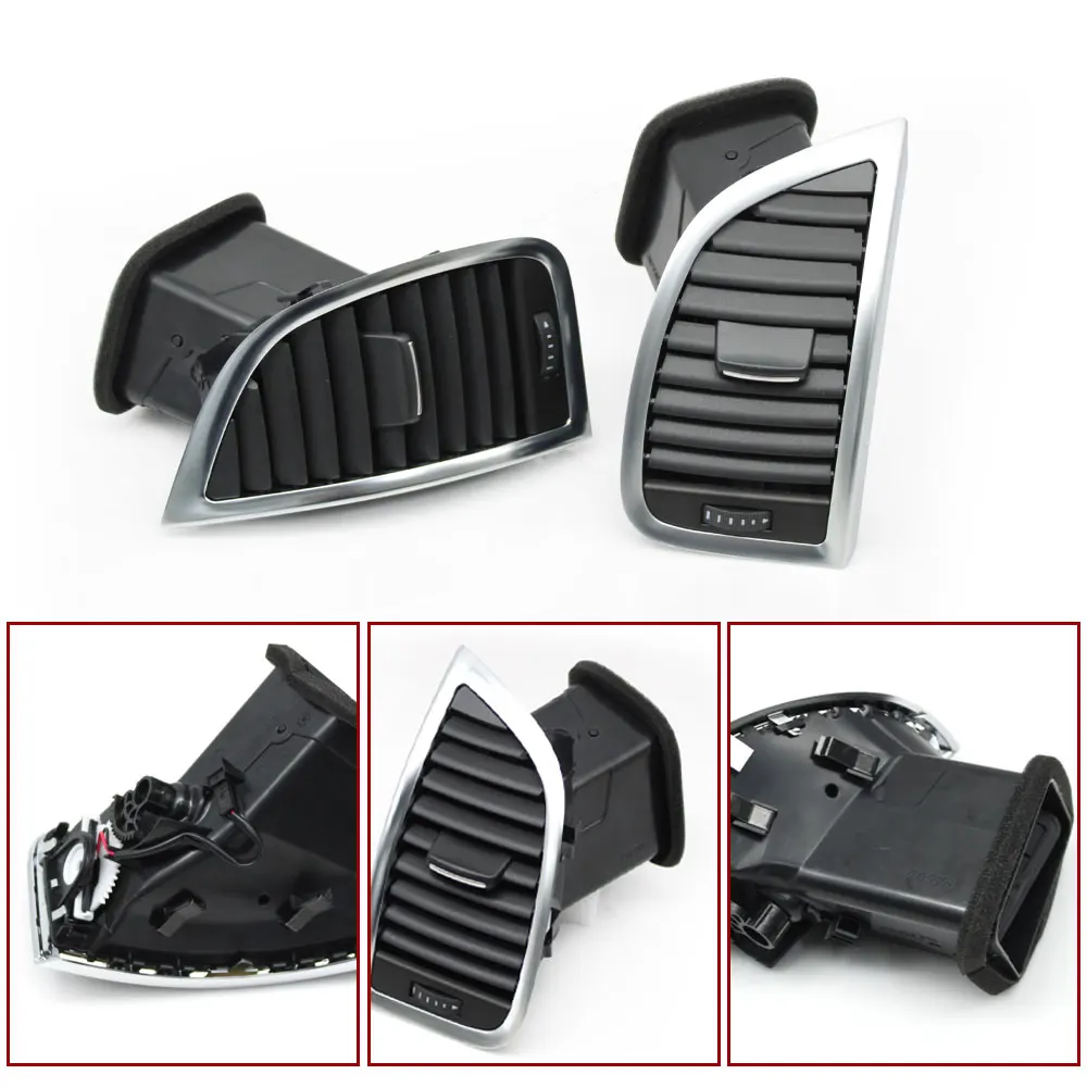 Front Dash Left Right Heater AC Air Vent Outlet Grill Panel For