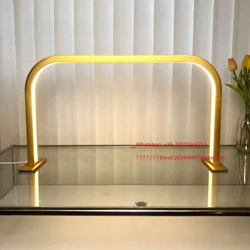 

L Настольная лампа для маникюра, красота, татуировка, вышивка, светодиодная трехцветная затемняющая, положительный белый свет, профессиональная работа для ресниц