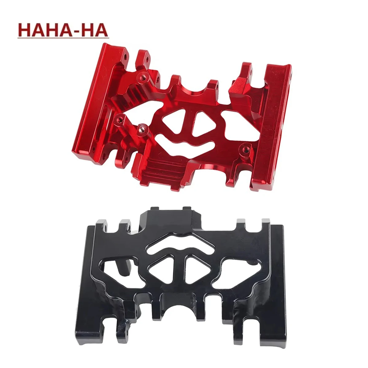 

Aluminum TRX4 Gearbox Mount Base Chassis Skid Plate for 1/10 RC Crawler Car TRX-4 Defender Bronco Blazer G500 Upgrade