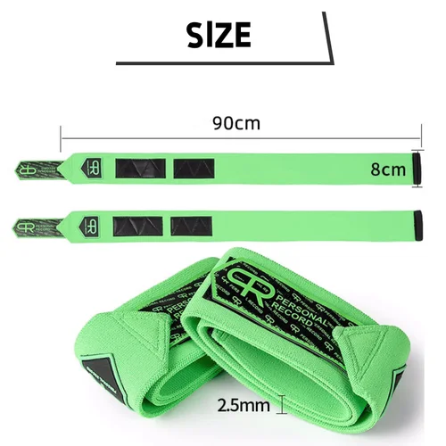 Imagen 2 del producto Envolturas de codo de fuerza para levantamiento de pesas, soporte de codo elástico de 90cm y compresión para levantamiento de pesas, correas de codo para entrenamiento cruzado, 2 uds.