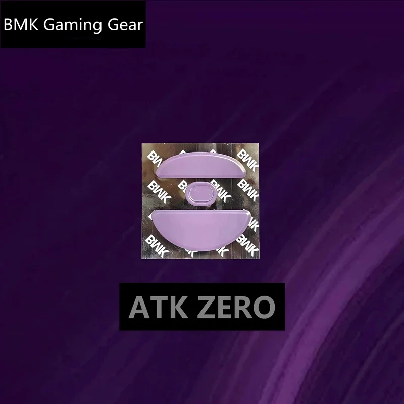 1 Set PTFE Anti-Collapse Arc-Edged Mouse Skate For ATK ZERO Similar To Obsidian Air Purple Haze Mouse Feet Glides