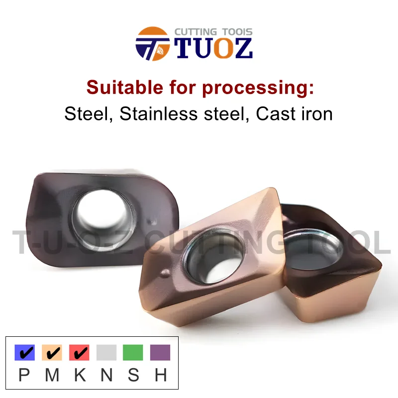 Yüksek Kaliteli CNC Freze Ucu XOMX 060204 / 060208 XOMX 060216 XOMX10T308 XOMX 120408 XOMX 120412 Karbür uçlar