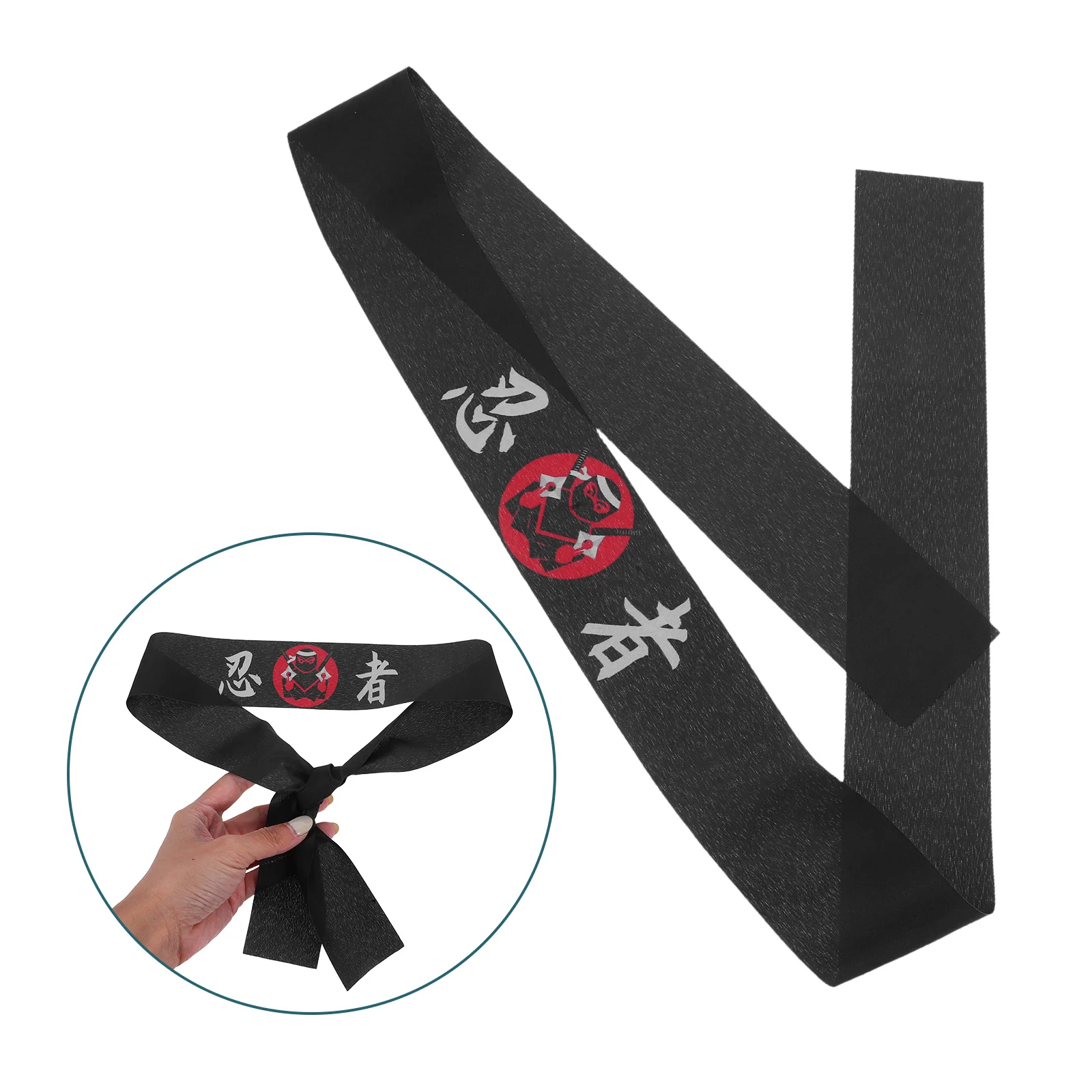 

2pcs Japanese Chef Headband Karate Sweatband Breathable Reusable Decorative Band Comfortable Cooking Yoga Accessory Portable