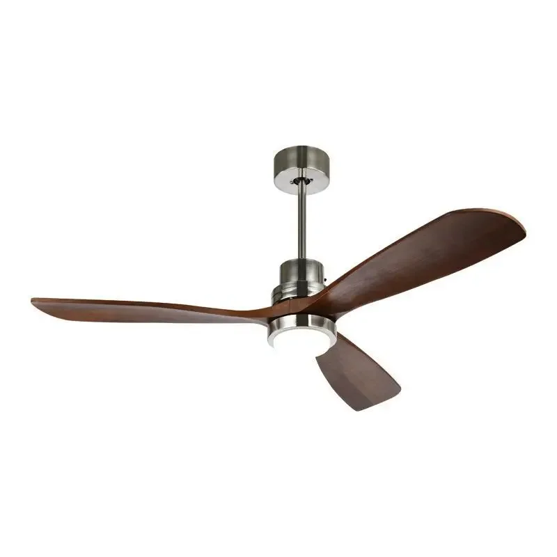 Full spectrum, eye protection, medieval electric fan light, dining room, bedroom led electric fan light, solid wood, ceiling