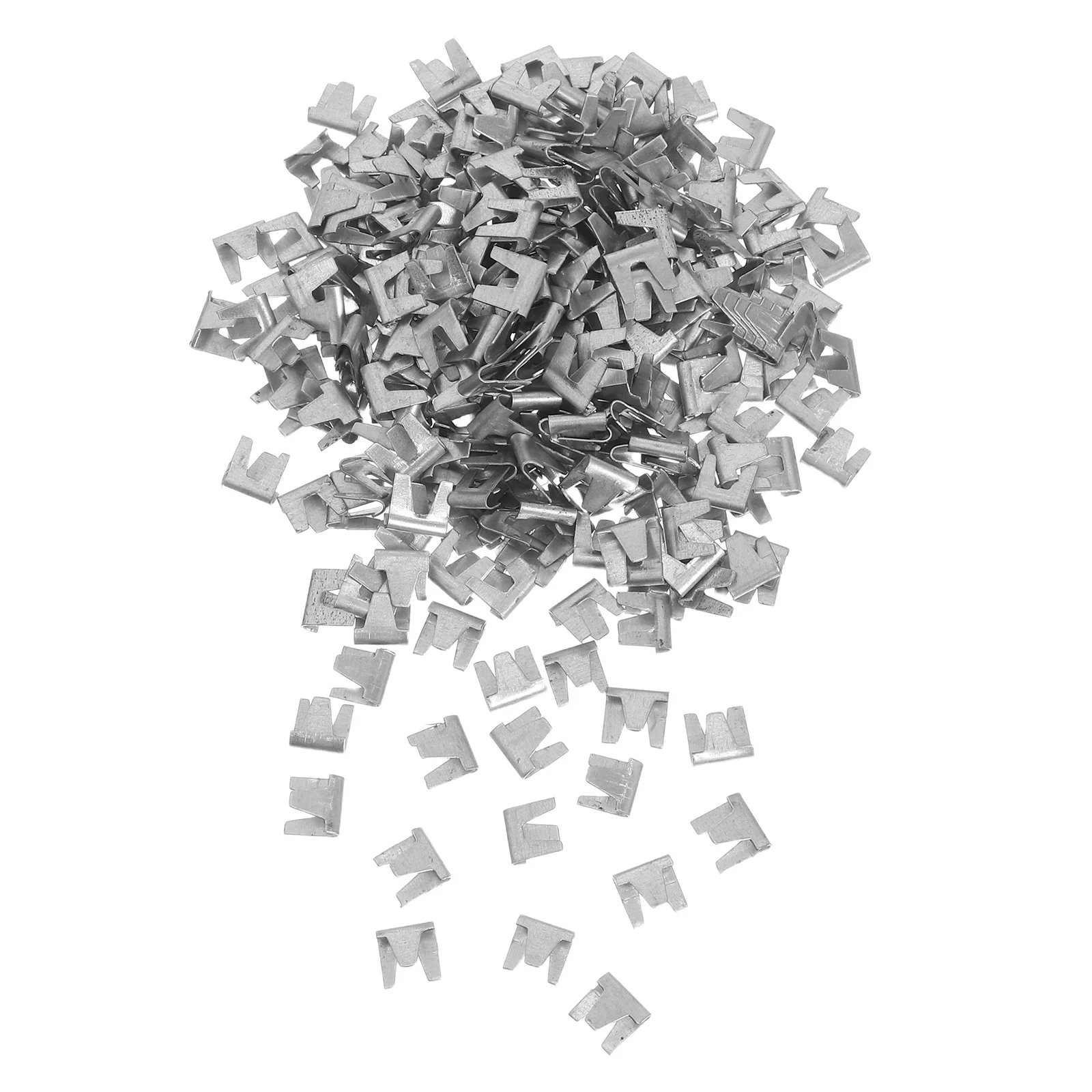 

800Pcs Iron Wire Cage Clips Secure Buckle Clamp for Pet Bird Chicken Rabbit Cat Small Animal Cage Accessories Bird Clasp