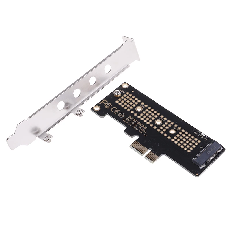 Adaptador de tarjeta convertidor NVMe PCIe X4 X2 M.2 NGFF SSD a PCIe X1, PCIe X1 a M.2