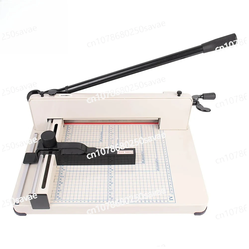 

858A4 Heavy Duty Paper Cutter Sharp Blade Can Cut 400 Sheets of Paper Cutter Thick Layer Manual Paper Cutter Knife