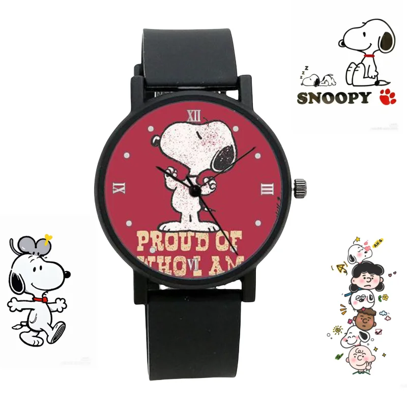 Snoopy Peripheral High-value Watches for Junior High School Students Personalized Fashion Hand Watches Exquisite Holiday Gifts